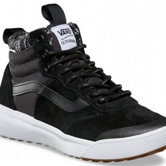 Van's original UltraRange Hi, high-tops, women's US size 7.5, worn once. - Picture 3 of 7
